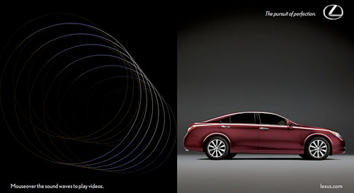 Lexus Interactive Ad 3