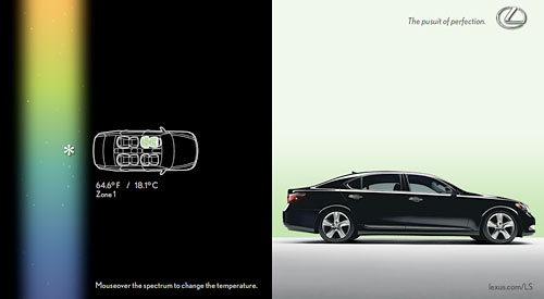 Lexus Interactive Ad 4